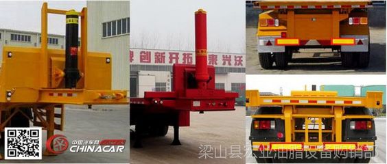 【外贸出口菲律宾骨架集装箱运输半挂车价格图片】外贸出口菲律宾骨架集装箱运输半挂车价格图片大全 - 梁山县宏业油脂设备购销部