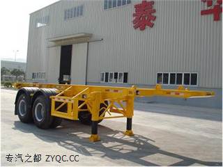 大力士牌ftw9281tjzg型集装箱运输半挂车 产品技术参数