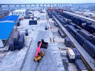 一港畅联两市场 湖南东盟集货发运逐年倍增 集装箱的购销