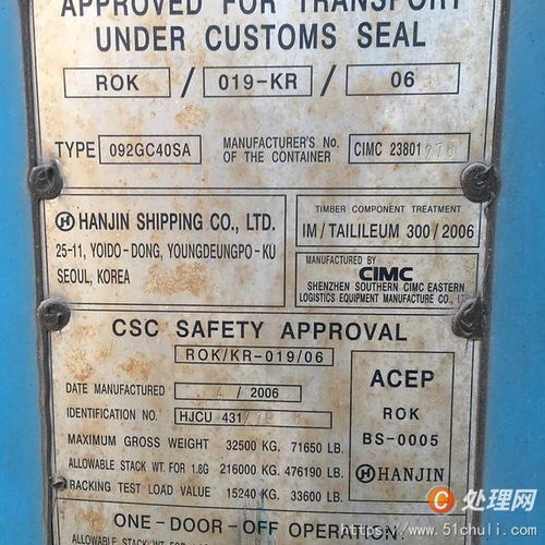 二手集装箱买卖与旧集装箱回收 处理网一站式解决方案